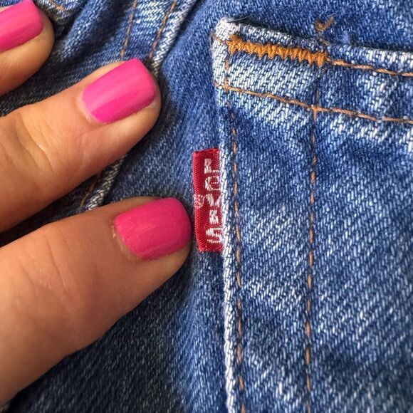 Levi’s 26501-0116 Vintage High Rise Button Up Jeans W27 L34 Very Good Condition - Picture 3 of 10